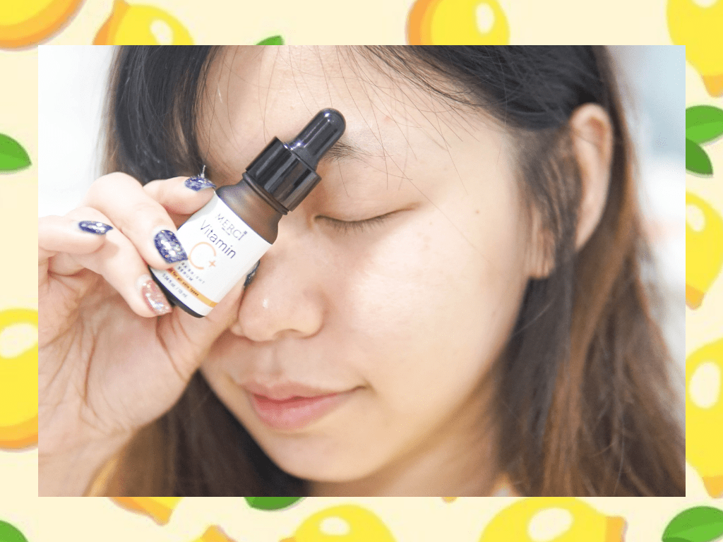 บอกลาจุดด่างดำ ช่วยให้ผิวขาวแบบเร่งด่วนด้วย MERCI Vitamin C Extra Bright Serum