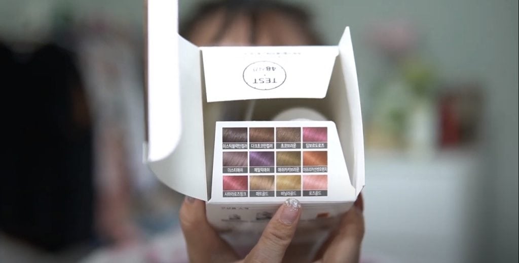 รีวิวโฟมเปลี่ยนสีผม Mise en scene Hello bubble สี ash khaki brown